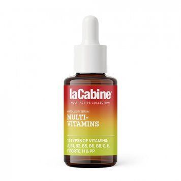 La Cabine Multi-Vitamins Serum мультивитаминная сыворотка для питания и увлажнения кожи с комплексом 11 витаминов 30ml MAPD-03820 фото