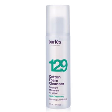 Мягкая пенка-мусс Purles 129 Cotton Foam Cleanser 125ml pur13 фото