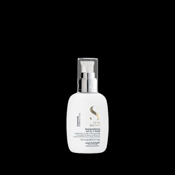 Alfaparf Semi di Lino Diamond Extraordinary All-in-1 Fluid - Флюид несмываем для блеска волос 125ml alf28 фото