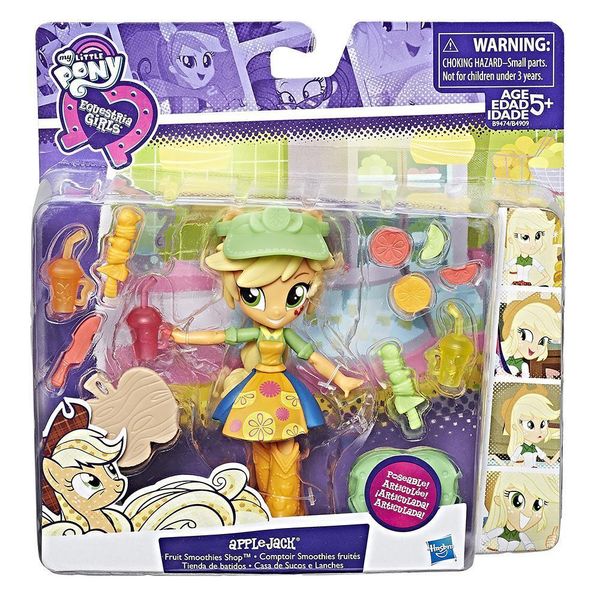 My Little Pony Equestria Girls Minis Applejack ЕплДжек з аксесуарами Hasbro B4909/B9474 B9474/B4909 фото