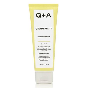 Q+A - Очищувальний бальзам для обличчя з грейпфрутом Q+A Grapefruit Cleansing Balm 125m q04 фото