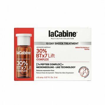 La Cabine 30% BTx7 Lift Advanced Ampoules высококонцентрированная лифтинговая сыворотка против морщин с 7-пептидным комплексом 10x2ml MAPD-03832 фото