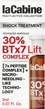La Cabine 30% BTx7 Lift Advanced Ampoules высококонцентрированная лифтинговая сыворотка против морщин с 7-пептидным комплексом 2ml MAPD-03844 фото