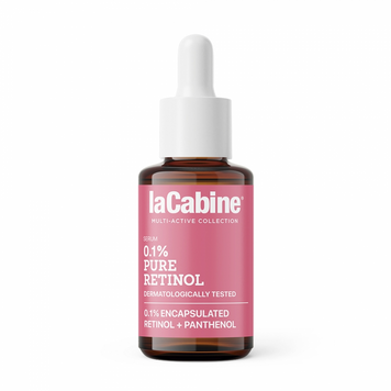 La Cabine 0.1% Pure Retinol Serum концентрована омолоджуюча сироватка з ретинолом 0,1% для покращення текстури шкіри 10ml MAPD-03723 фото