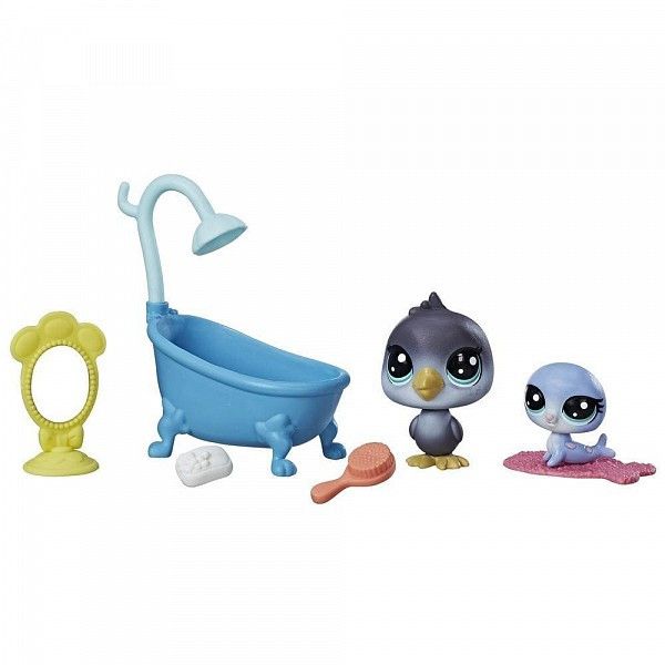 Ігровий набір Littlest Pet Shop Веселе купання Hasbro C1201/C0046 C0046/C1201 фото