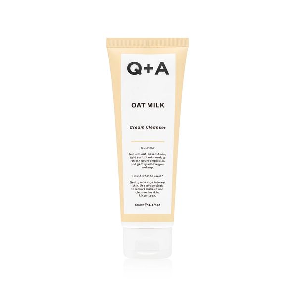 Q+A - Очищающее кремовое средство с овсяным молочком Q+A Oat Milk Cream Cleanser 125ml q06 фото