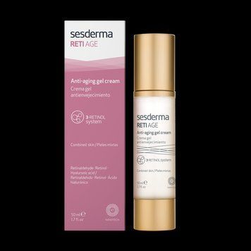 Sesderma Reti Age Anti-Aging Gel Cream антивіковий крем-гель проти зморшок з ретинолом 50ml sed51 фото