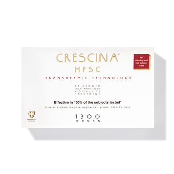 Crescina HFSC Transdermic Complete Treatment 1300 средство для стимулирования роста и против выпадения волос у женщин 2x10x3,5ml UA00821 фото
