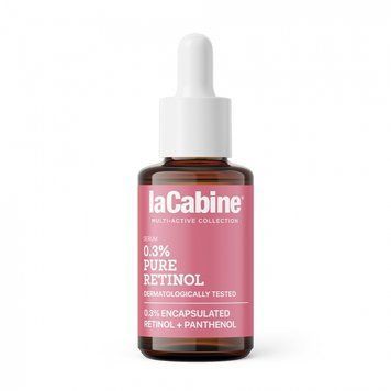 La Cabine 0.3% Pure Retinol Serum концентрована омолоджуюча сироватка з ретинолом 0,3% для покращення текстури шкіри 30ml MAPD-03830 фото