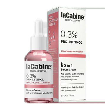 La Cabine 0.3% Pro-Retinol Serum Cream зволожуюча омолоджуюча крем-сироватка проти зморшок, 0,3% проретинолу 30ml MAPD-03161 фото