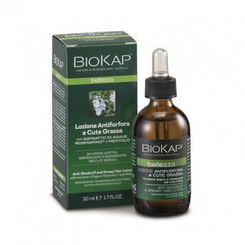 Натуральный лосьон против перхоти и жирной кожи головы BioKap Anti-Dandruff and Oily Scalp Lotion 50 ml bio06 фото