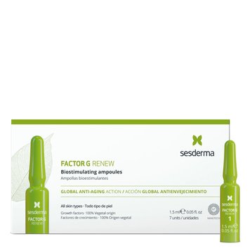 Ампули-концентрат для обличчя Sesderma Factor G Renew Ampoules 7×1.5ml sed15 фото