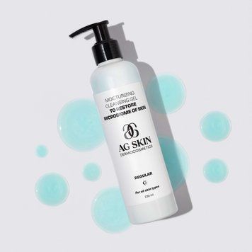 AG Skin Moisturizing Cleansing Gel Restoring Skin Microbiome гель для вмивання 230ml ags01 фото