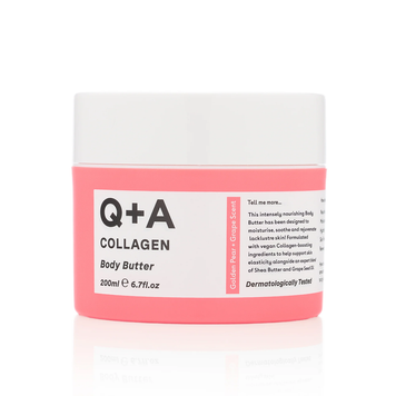 Зволожуючий баттер з колагеном Q+A Collagen Body Butter 200ml q49 фото