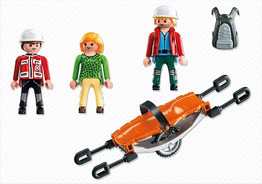 Конструктор Playmobil 5430 Рятувальники з носилками 5430 фото