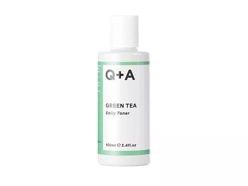 Q+A - Заспокійливий тонер для обличчя з зеленим чаєм Q+A Green Tea Daily Toner 100ml q10 фото