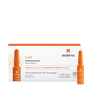 Інтенсивна сироватка миттєвої дії Sesderma C-Vit Intensive Serum Ampoules 10×1,5ml sed72 фото