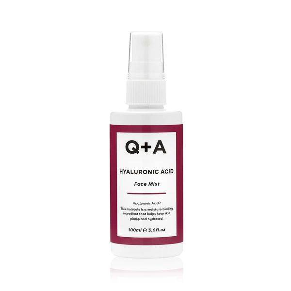 Q+A - Спрей для обличчя з гіалуроновою кислотою Q+A Hyaluronic Acid Face Mist 100ml q12 фото