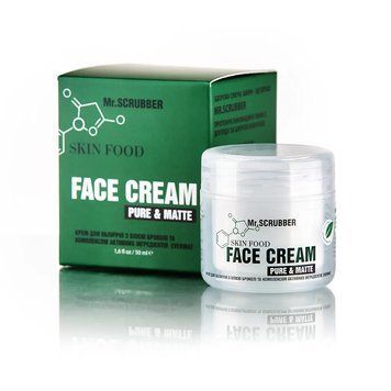 Mr.Scrubber Крем для обличчя Skin Food Evermat з олією броколі 50 ml scr39 фото