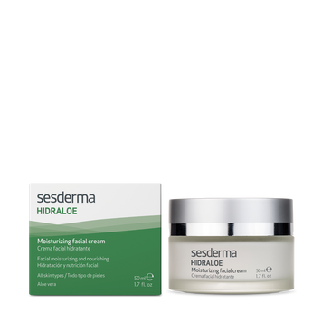 Зволожуючий крем для обличчя Sesderma Hidraloe Moisturizing Face Cream 50ml sed73 фото