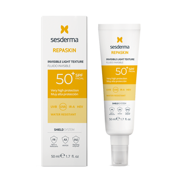 Сонцезахисний флюїд для обличчя Repaskin Invisible Fluid SPF50+ 50ml sed75 фото