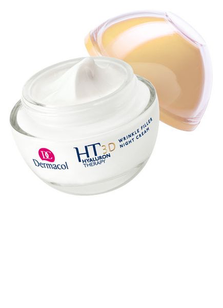 Dermacol Hyaluron therapy 3d wrinkle filler night cream - Антивозрастной ночной крем d33 фото