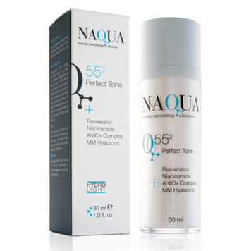 Naqua Q55-2 Perfect Tone крем "ровный тон" с ресвератролом 30ml naq18 фото