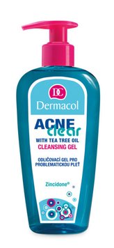 Dermacol Acne Clear Make-Up Removal & Cleansing Gel - Гель для демакияжа и очищения проблемной кожи d36 фото