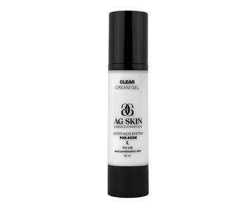 AG Skin Clear Cream Gel крем-гель з азелогліцином та саліциловою кислотою 50ml ags16 фото