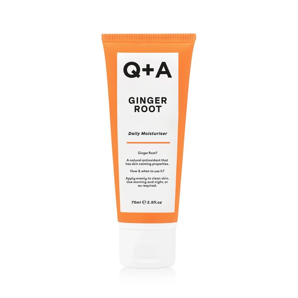 Q+A - Зволожуючий крем для обличчя на основі кореня імбиру Q+A Ginger Root Daily Moisturiser 75ml q19 фото