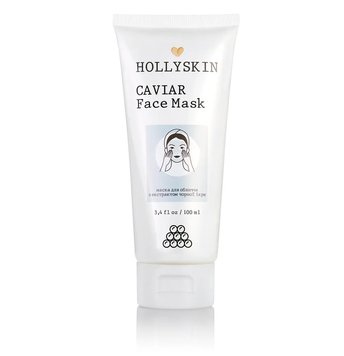 Hollyskin Маска для лица с экстрактом черной икры Caviar Face Mask 100 ml scr68 фото