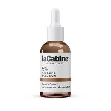 La Cabine 5% Caffeine Solution Serum Cream увлажняющая крем-сыворотка для контура глаз против отеков и темных кругов с кофеином 30ml MAPD-03361 фото