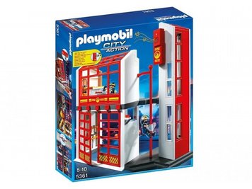 Конструктор Playmobil 5361 Пожежна станція з сигналізацією 5361 фото