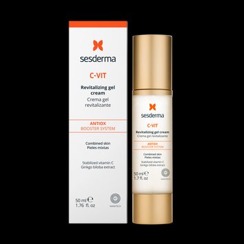 Відновлюючий гель-крем для обличчя Sesderma C-Vit Revitalizing Gel Cream 50ml sed04 фото