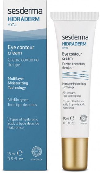 Крем-контур вокруг глаз Sesderma Hidraderm Hyal Eye Contur Cream 15 ml sed05 фото