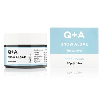 Q+A - Крем для обличчя зі сніжною водорістю Q+A Snow Algae Intensive Face Cream 50g q22 фото