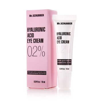 Mr.Scrubber Крем для шкіри навколо очей з гіалуроновою кислотою Hyaluronic Acid Faciaeye Cream 0,2% 10 ml scr48 фото