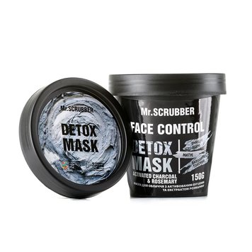 Mr.Scrubber Маска для лица с активированным углем и экстрактом розмарина Face Control Detox Mask 150 ml scr49 фото