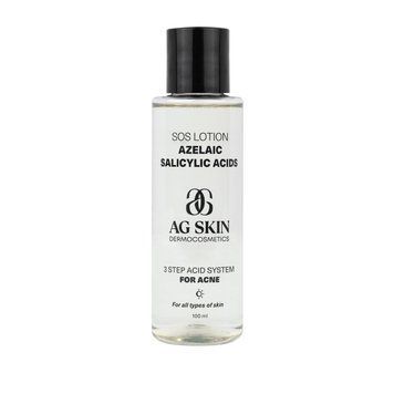 AG Skin SOS Lotion Azelaic Salicylic Acids лосьйон з азелаїновою кислотою 100ml ags14 фото