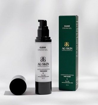 AG Skin Gel cream azeloglycine retinol гель-крем з азелогліцином та ретинолом 50ml ags15 фото