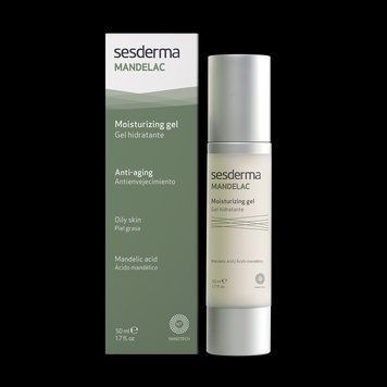 Sesderma Mandelac Moisturizing Gel зволожуючий гель для обличчя з мигдальною кислотою 50ml sed43 фото