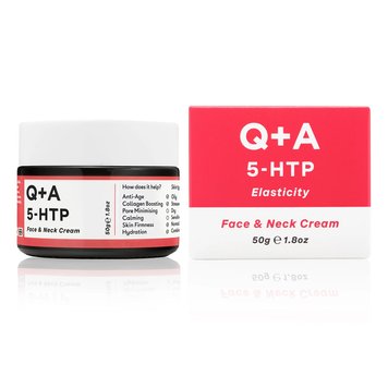 Q+A - Крем для лица и шеи Q+A 5-HTP Face & Neck Cream 50g q24 фото