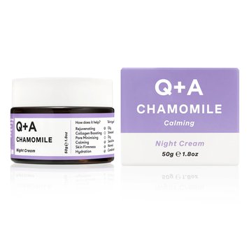 Q+A - Нічний крем для обличчя Q+A Chamomile Calming Night Cream 50g acm06 фото