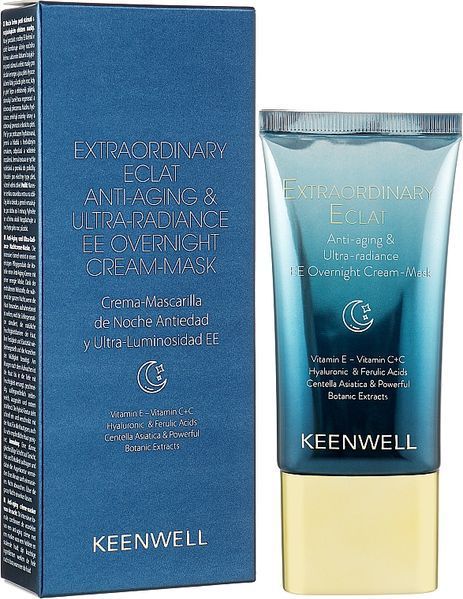 Keenwell Extraordinary Eclat Anti-Aging & Ultra-Radiance EE Overnight Cream-Mask крем-маска для обличчя нічна омолоджувальна з ультрасяйвом 40ml K1430609 фото