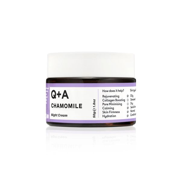 Q+A - Ночной крем для лица Q+A Chamomile Calming Night Cream 50g acm06 фото