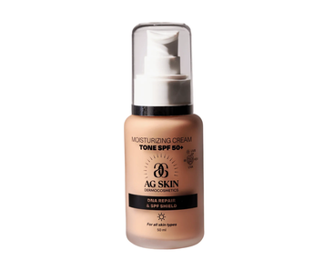 AG Skin Moisturising Cream Tone 1 SPF 50+ сонцезахисний крем з тоном 1 для обличчя 50ml ags22 фото