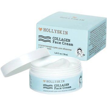 Hollyskin Підтягуючий крем для обличчя з колагеном Collagen Face Cream 50 ml scr53 фото