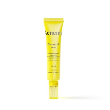 Сонцезахисний крем Acnemy ZIitcontrol Daily Blemish Treatment SPF50 40ml acm06 фото