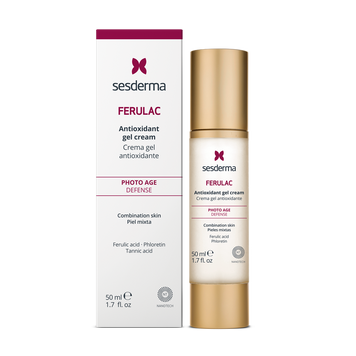 Sesderma Ferulac Antioxidant Gel Cream антиоксидантний гель-крем для обличчя 50ml sed101 фото