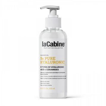 La Cabine 5x Pure Hyaluronic Cleanser Gel очищающий увлажняющий гель с гиалуроновой кислотой и церамидами 250ml MAPD-03824 фото